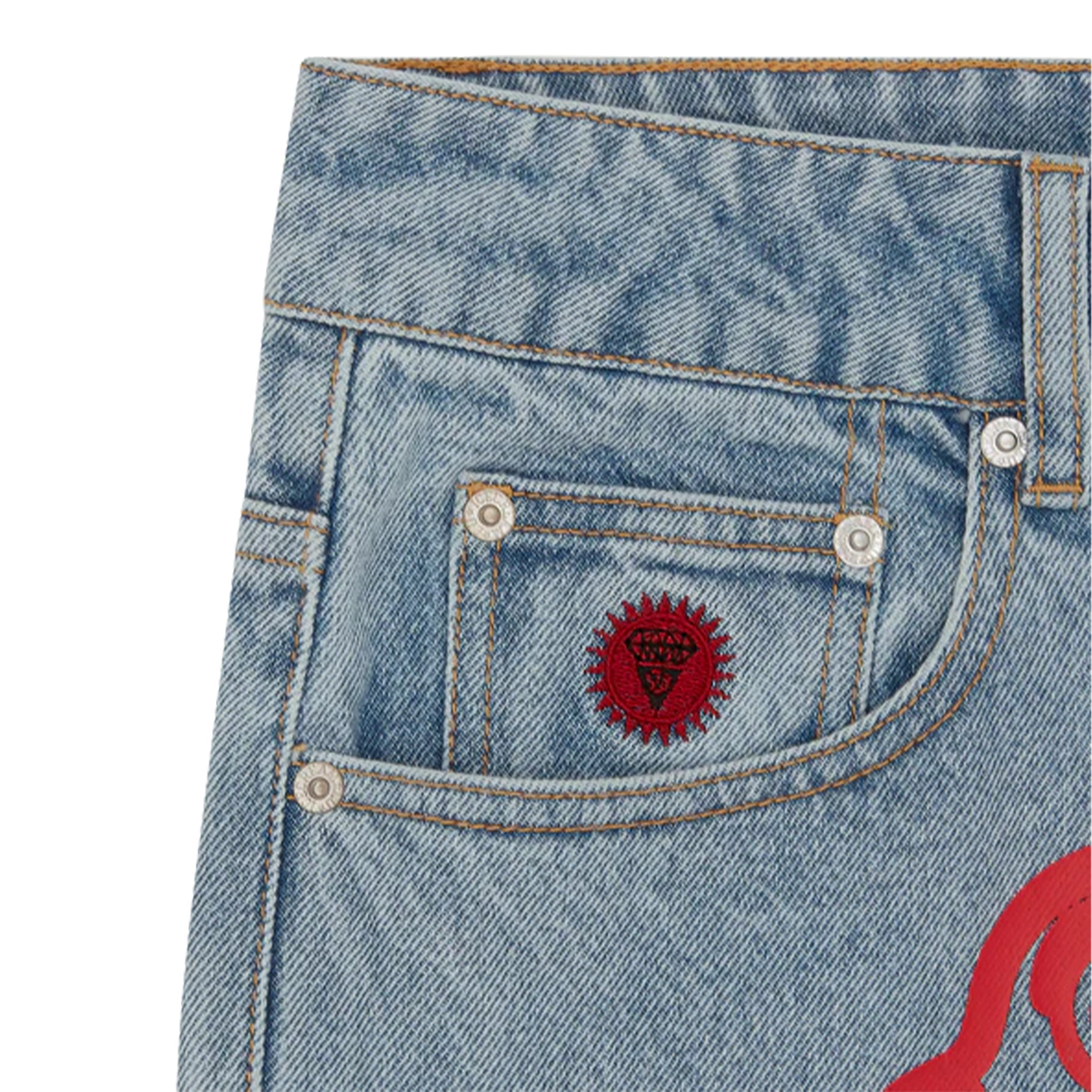 Billionaire Boys Club Running Dog Denim Jeans Light Wash Blue - Pre-Order