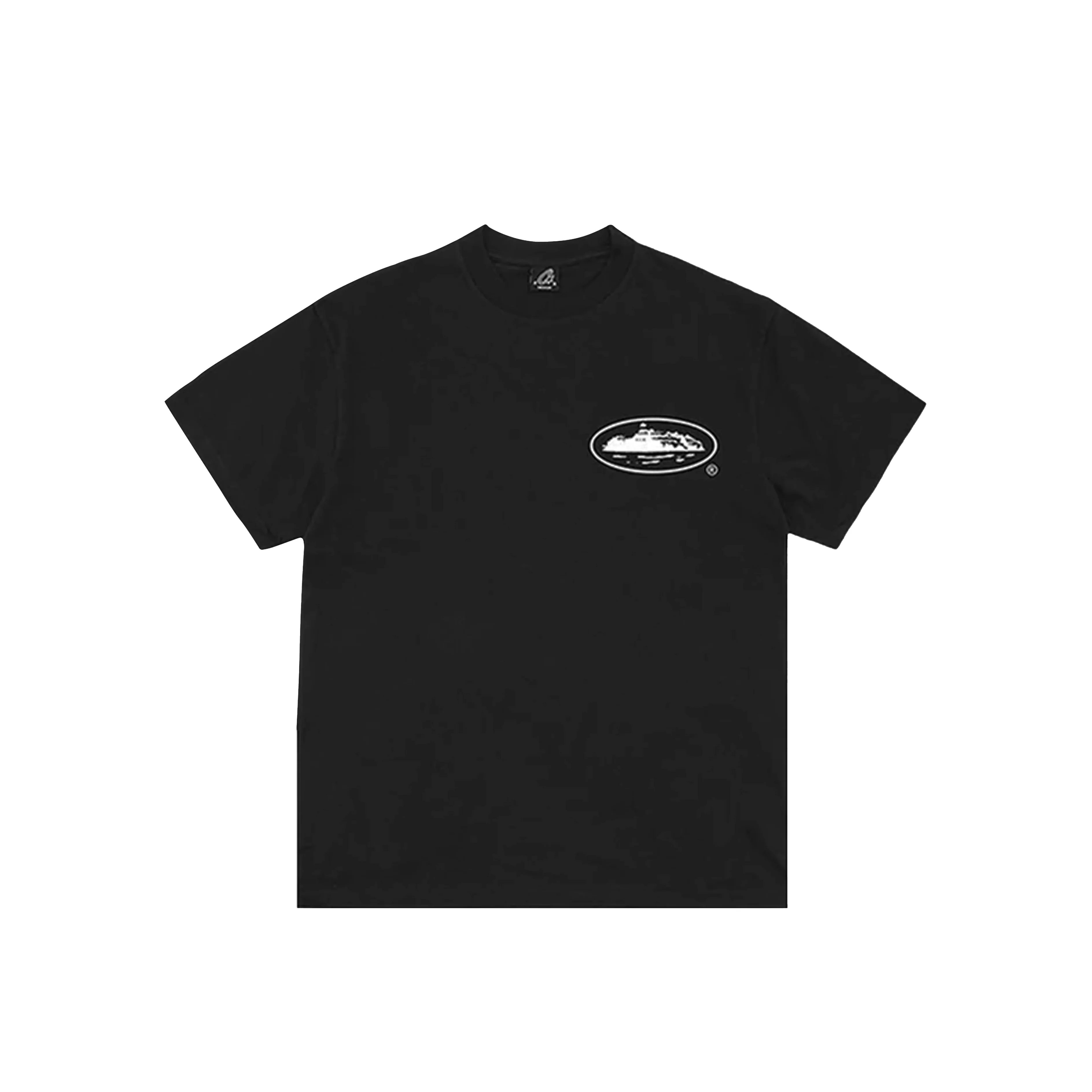 Corteiz OG Island Logo Tee Black
