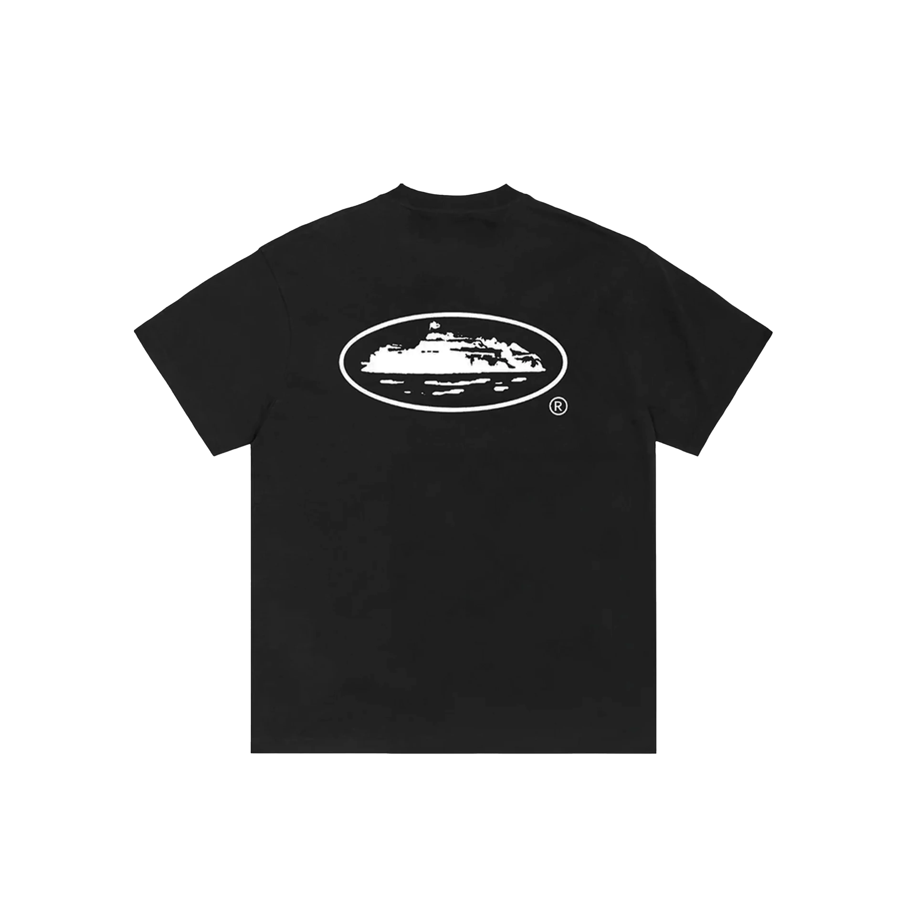 Corteiz OG Island Logo Tee Black