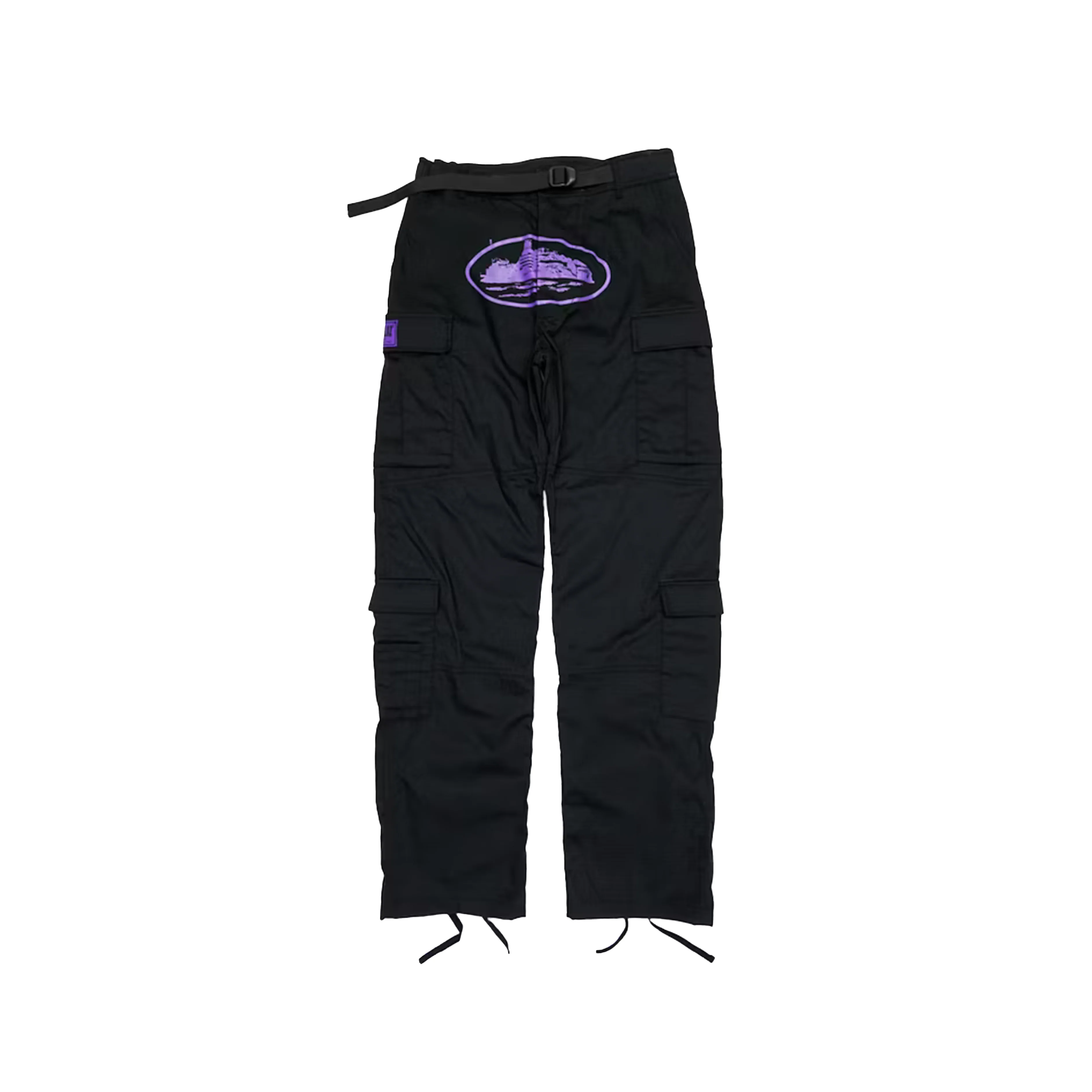 Corteiz Purp Guerillaz Cargos Black/Purple