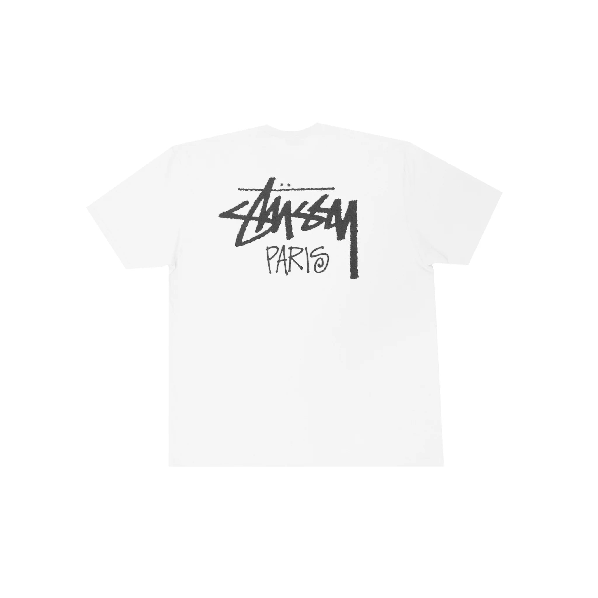 Stussy Stock Paris Tee White