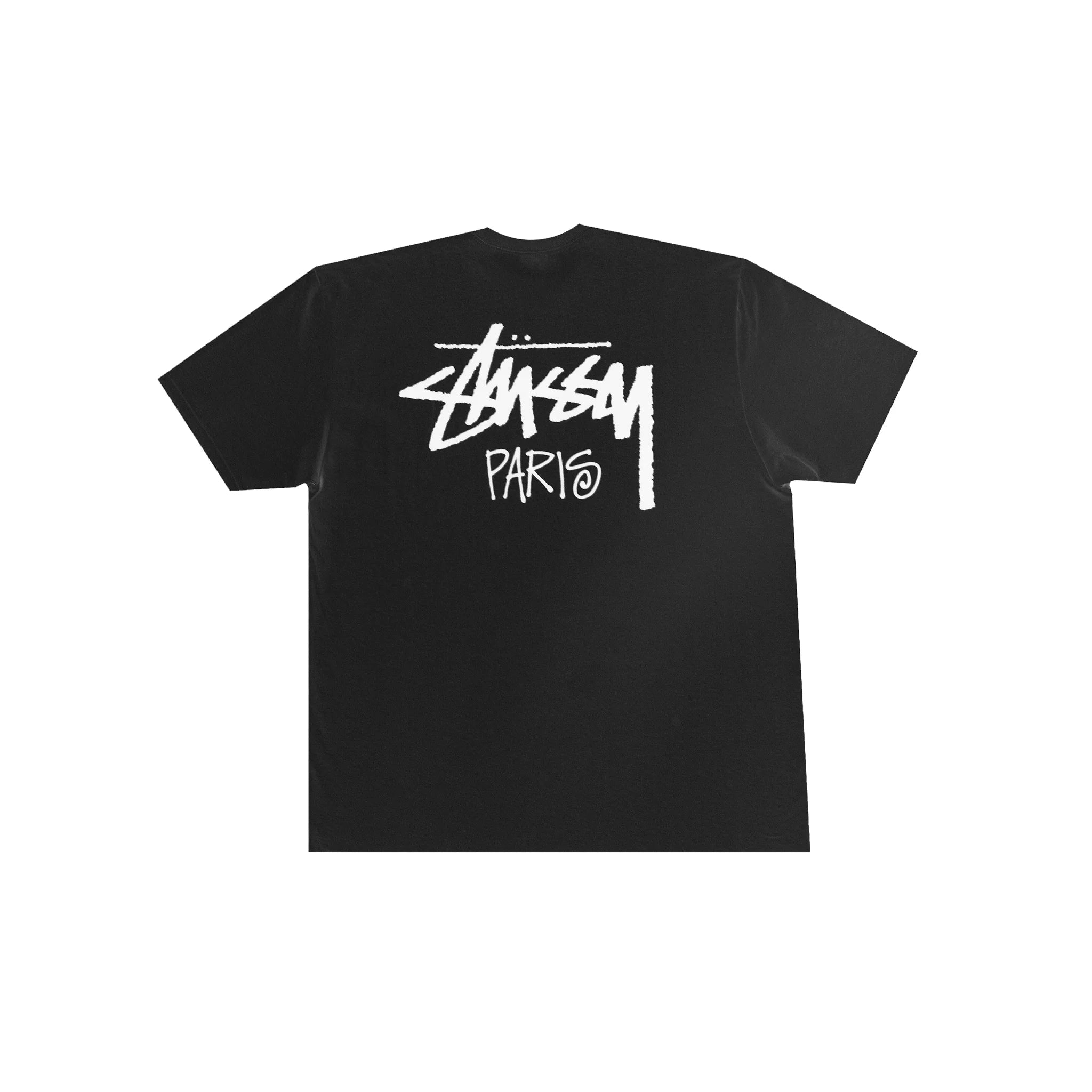 Stussy Stock Paris Tee Black