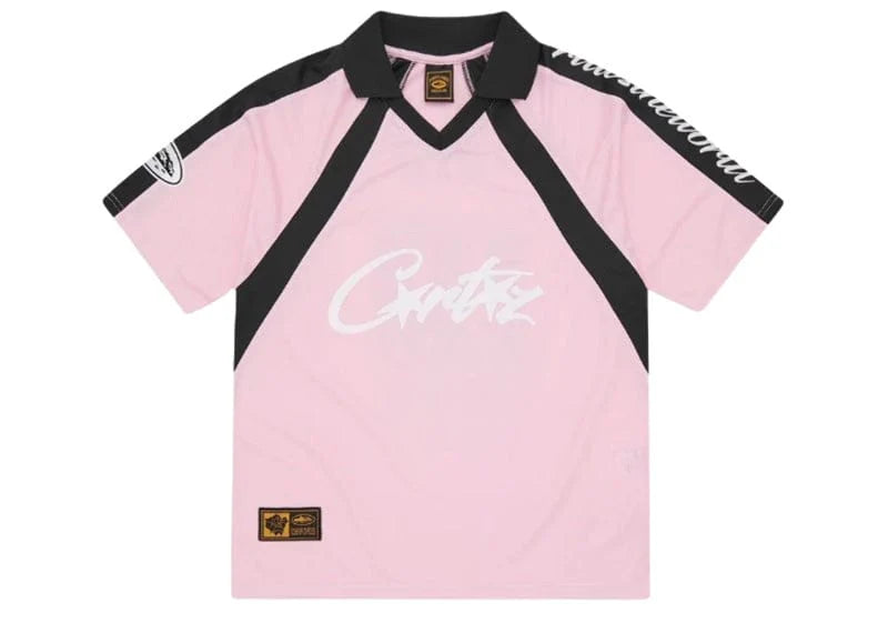 Corteiz Allstarz Football Jersey Baby Pink