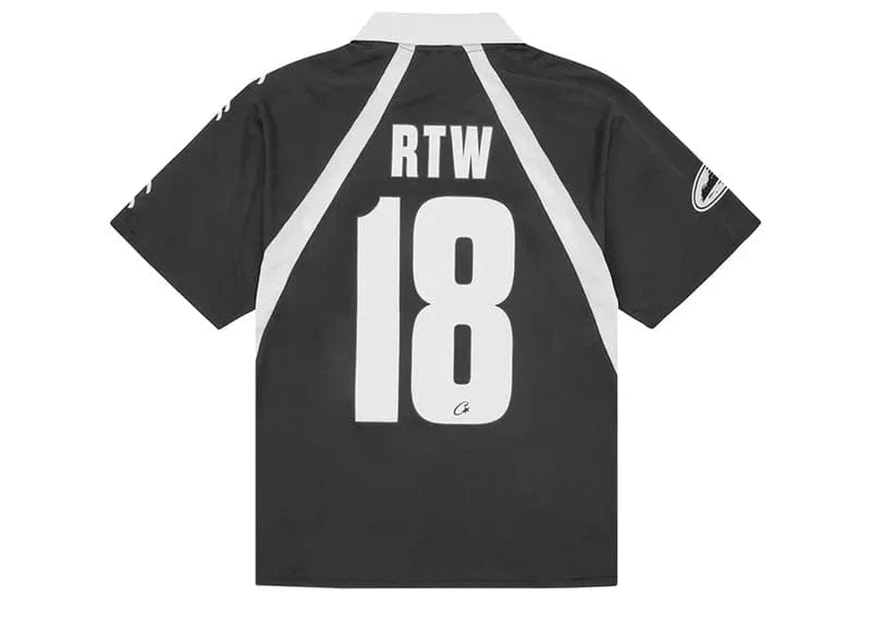 Corteiz Allstarz Football Jersey Black