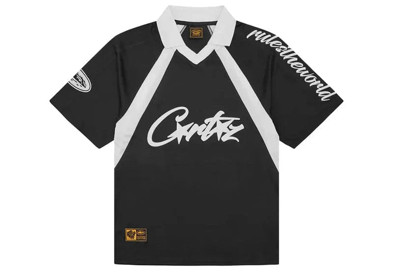 Corteiz Allstarz Football Jersey Black