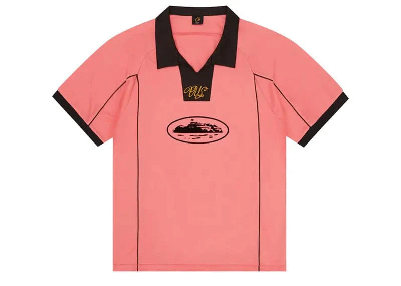 Corteiz Talismo Football Jersey Pink